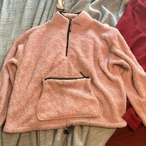 Pink pull over